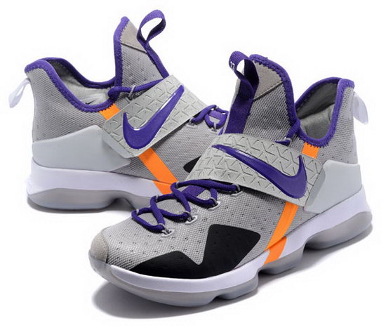 Nike Lebron 14 Grey Purple Uk